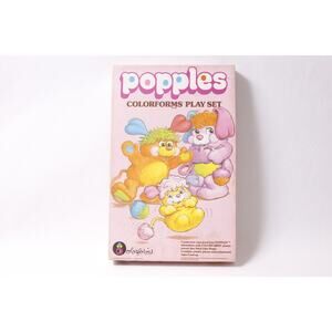 Popples Colorforms Play Set 1986 TCFC Sticking Pieces ~ 260302-WH 839